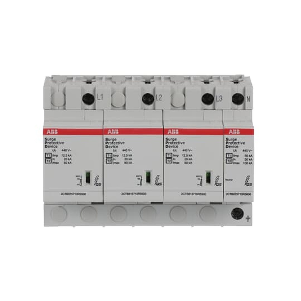 ABB Kombi Ableiter für Energietechnik 2CTB815710R4800 Typ OVR T1-T2 3N 12.5-