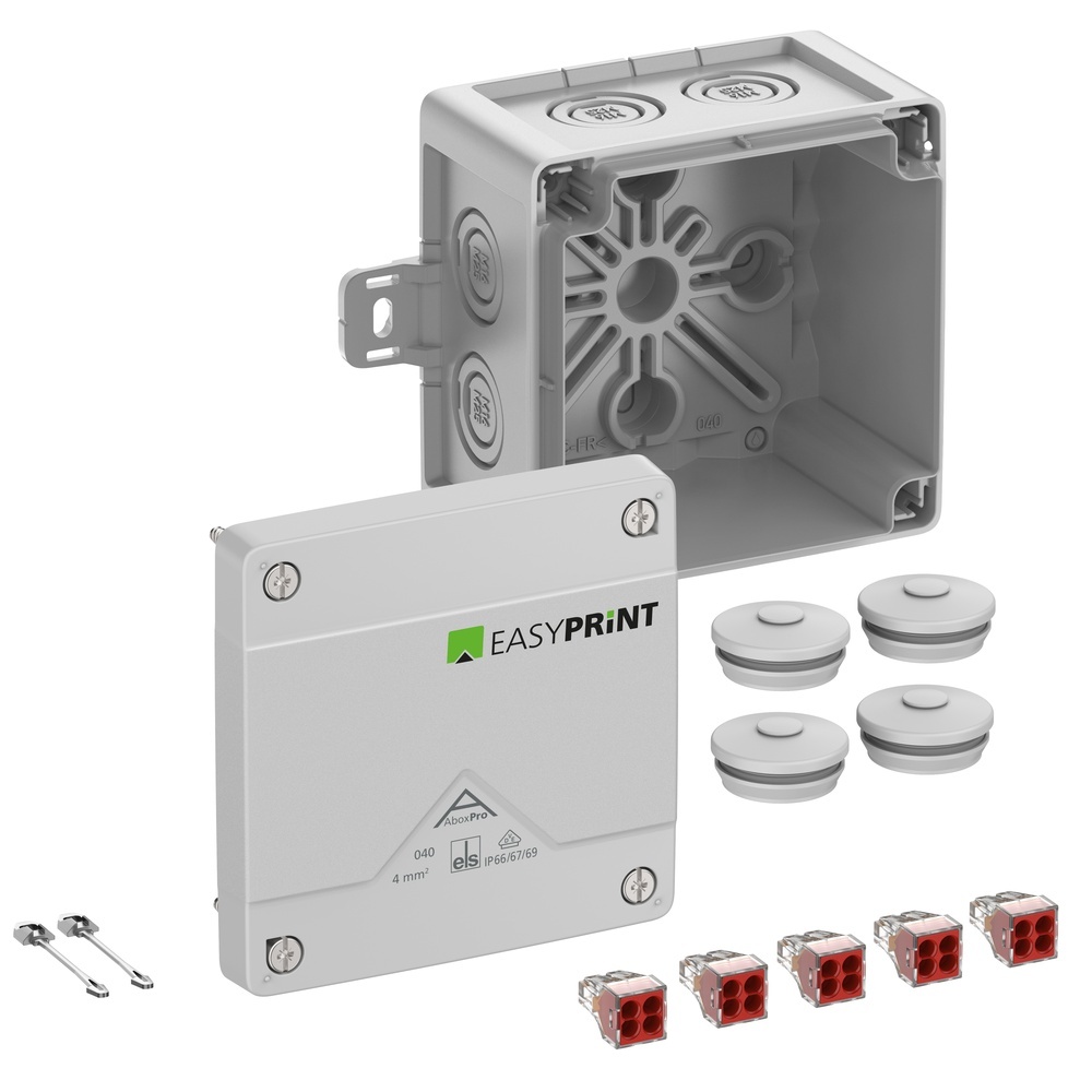 Spelsberg Abzweigkasten 404421EP Typ Abox Pro 040 AB-4² EasyPrint