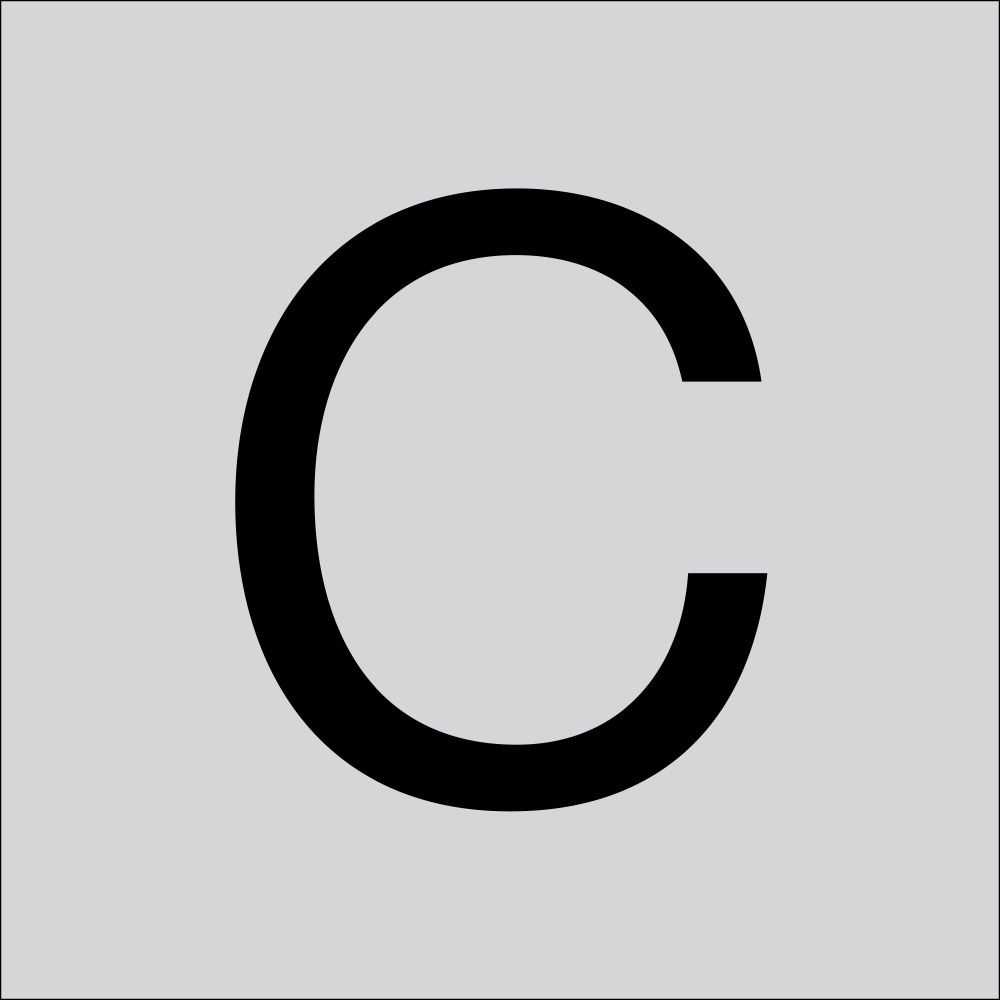 RZB Großbuchstabe 99222.013.C