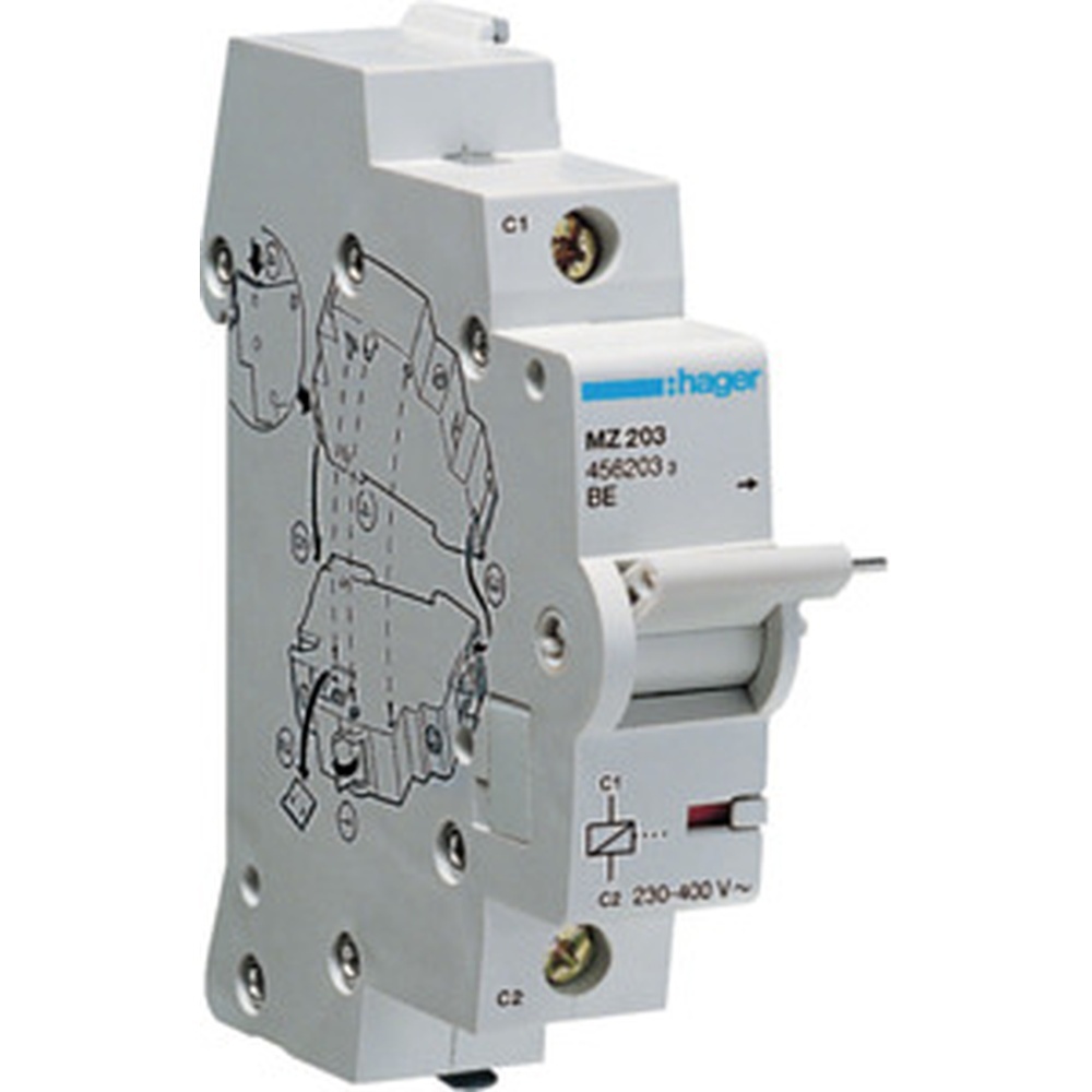 Hager Arbeitsstromauslöser MZ203