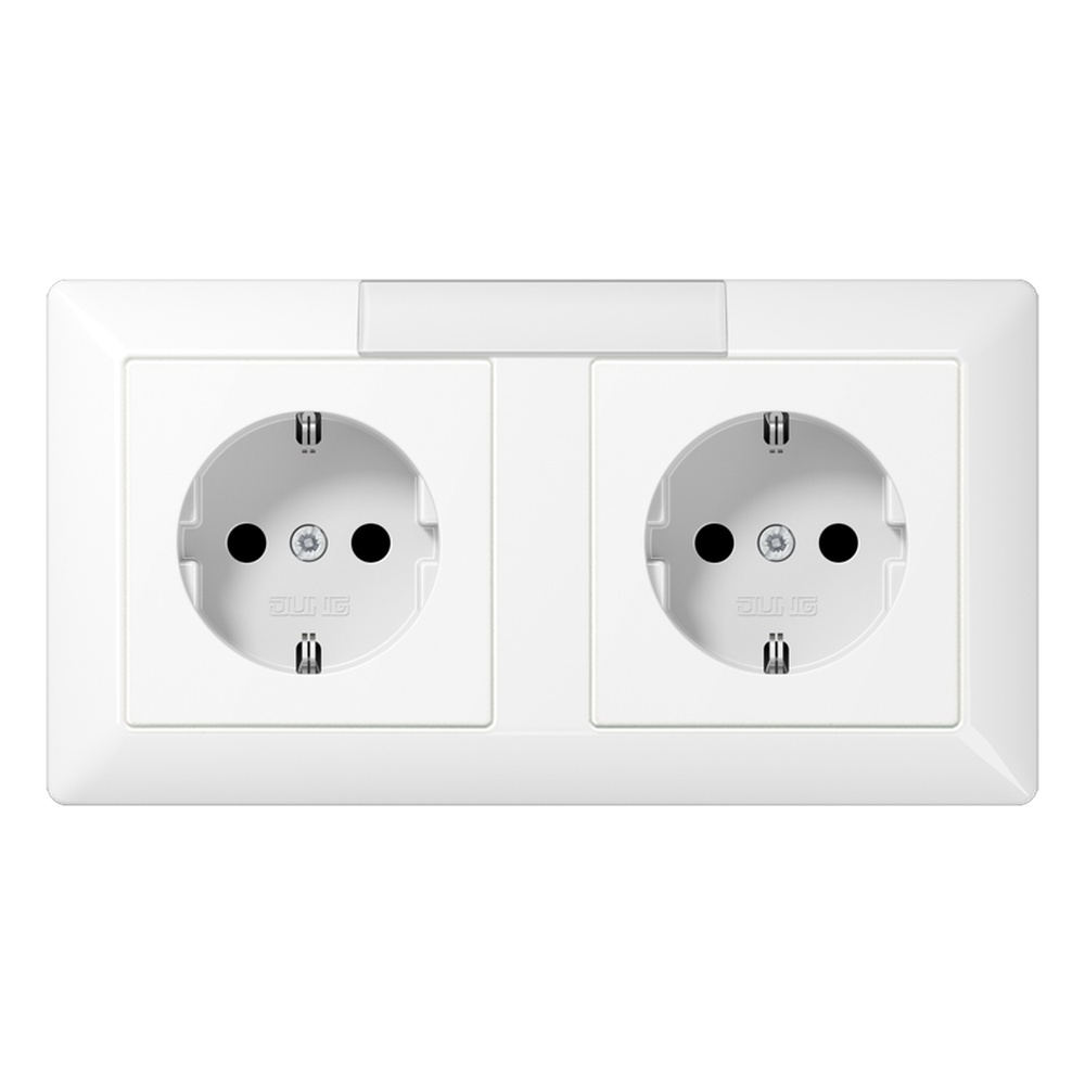 Jung Kabel Kanal SCHUKO Steckdose AS1522NAWW