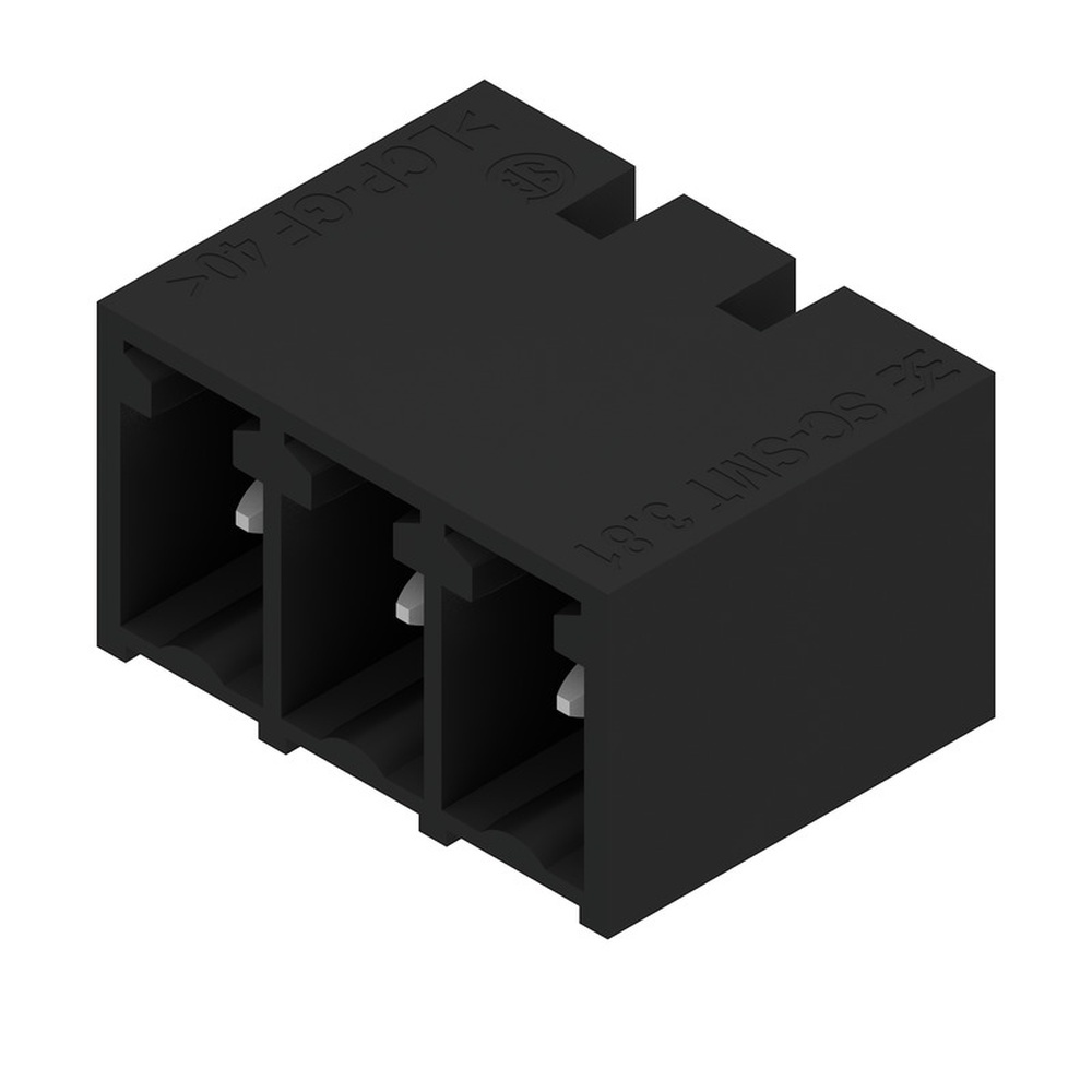 Weidmüller Leiterplattensteckverbinder 1863150000 Typ SC-SMT 3.81/03/90G 1.5SN BK RL