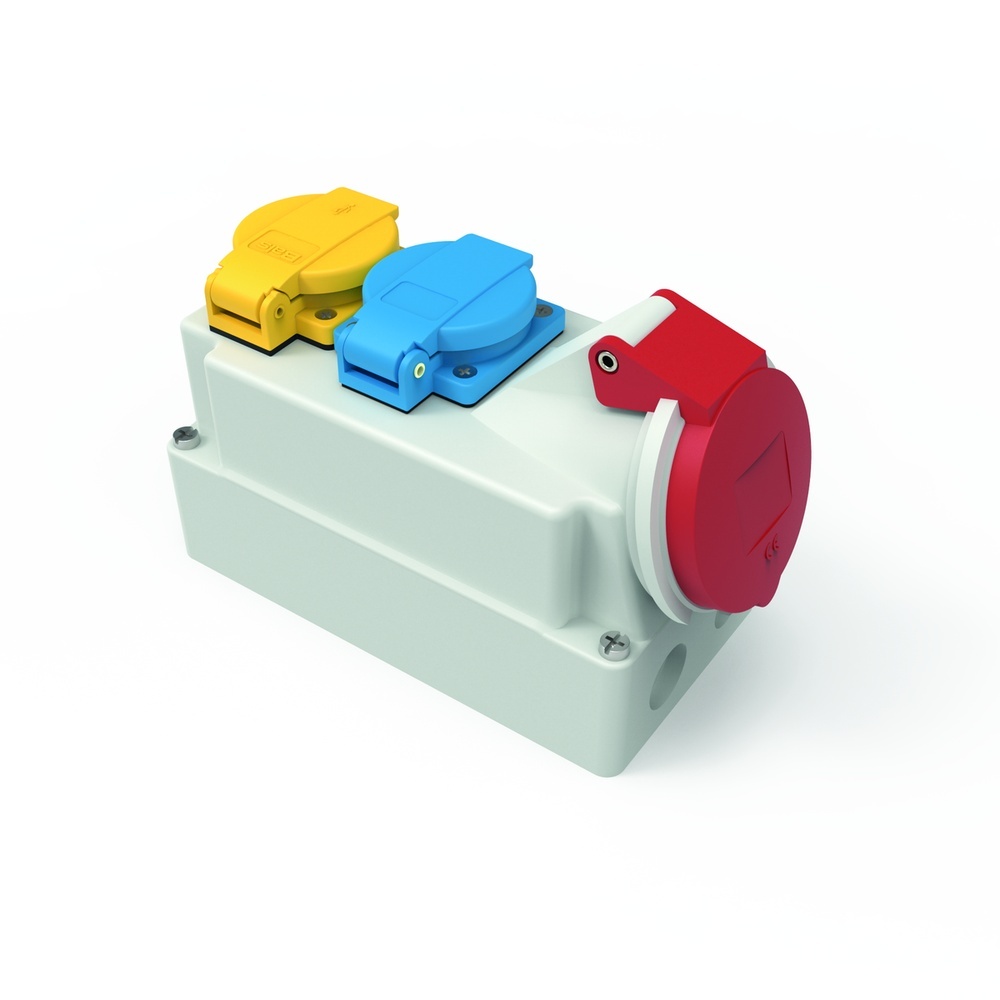 Bals Verteiler 51012182 Typ 51012182/CEE-Steckdosen-KombinationIP44