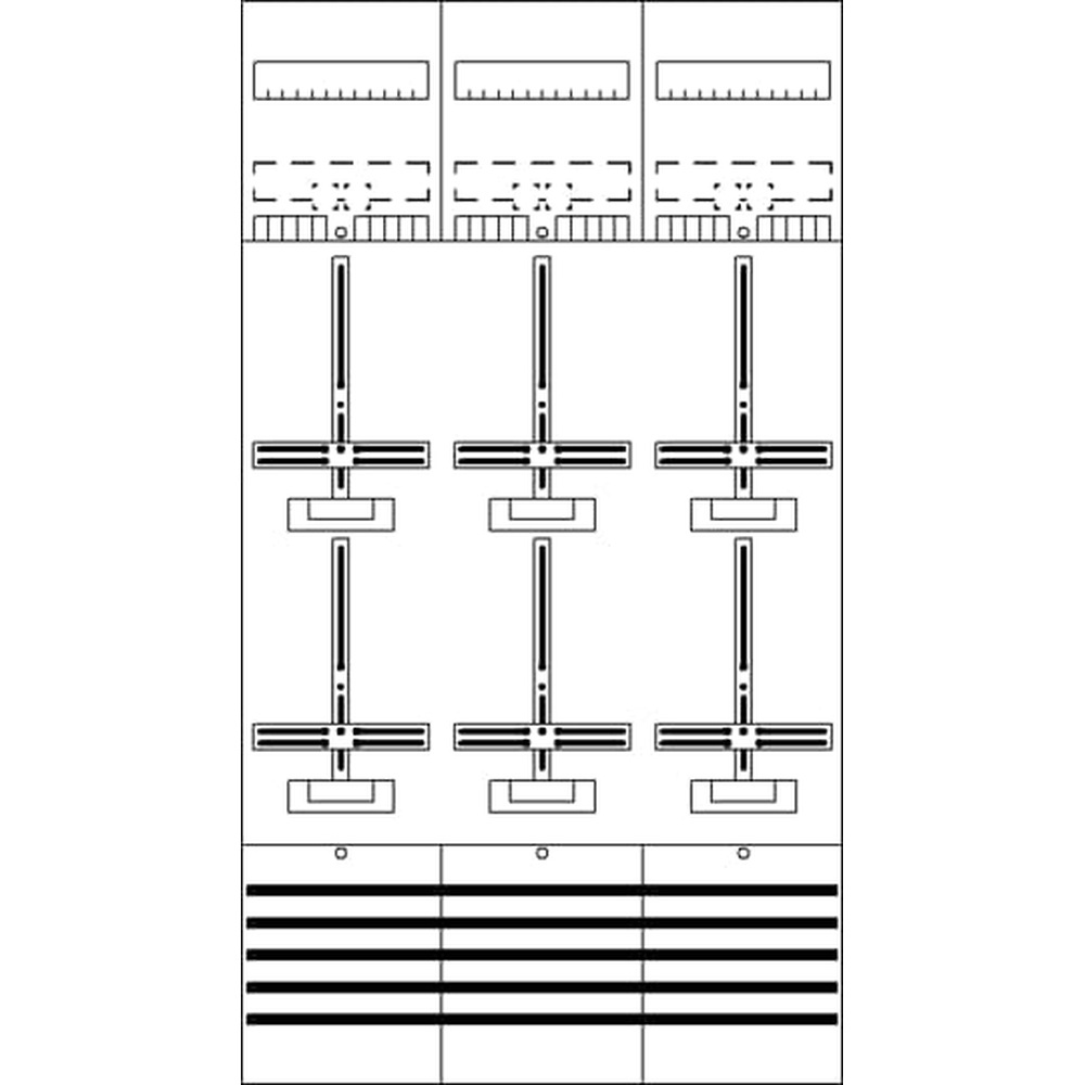 Striebel & John Zählerkomplettfeld 2CPX054158R9999 Typ DF39C6