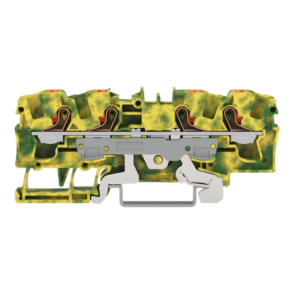 Wago 4 Leiter Schutzleiterklemme 2206-1407