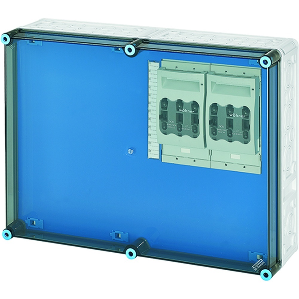 Hensel NH Sicherungslasttrennschaltergehäuse Mi 6626 Nr. 20001433