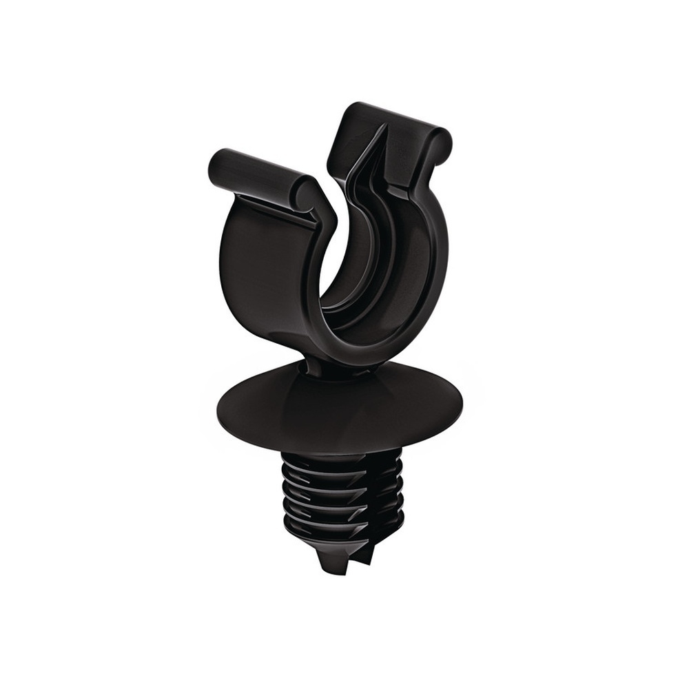 Hellermann Tyton Wellrohrhalter 151-14313 Typ CTC7.5FT6LG-PA66HIRHS-BK (500)