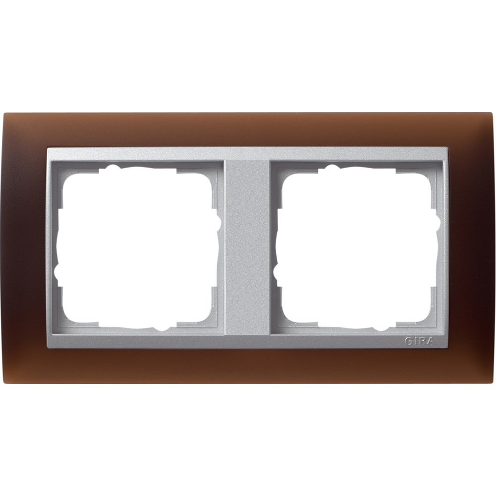 Gira Abdeckrahmen 2fach 021259