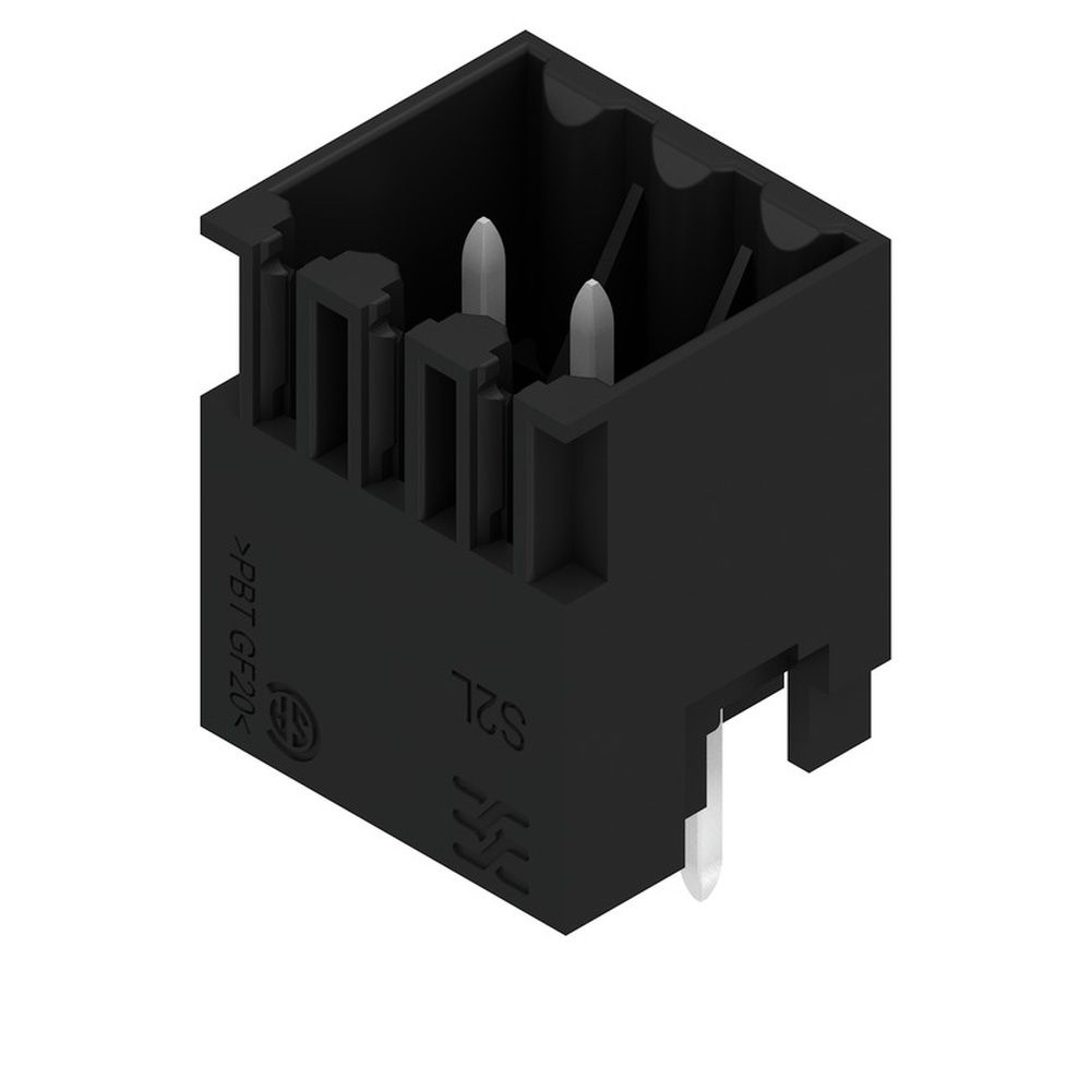 Weidmüller Leiterplattensteckverbinder 1728950000 Typ S2L 3.50/06/180G 3.5SN BK BX