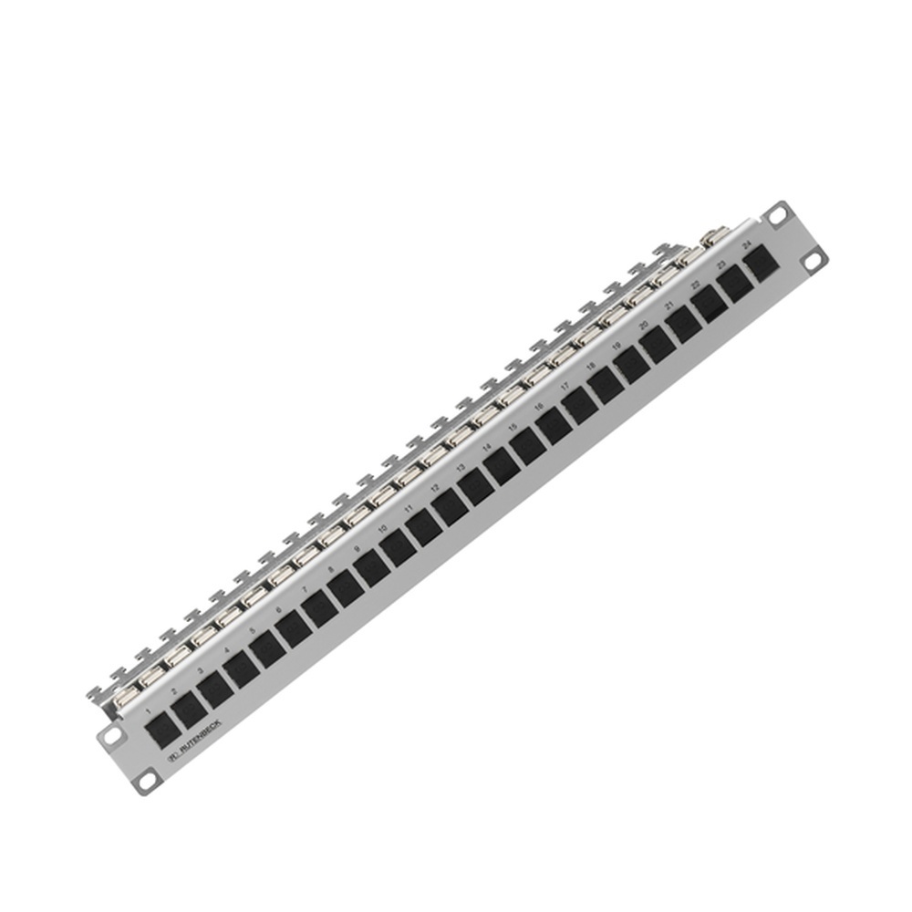 Rutenbeck Gigabit Patchpanel 239101100 Typ PP-UM-Cat.6A iso 25/10G-24/24/1