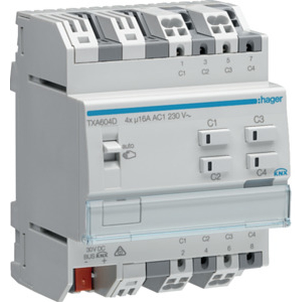 Hager Schalt Jalousieaktor TXA604D
