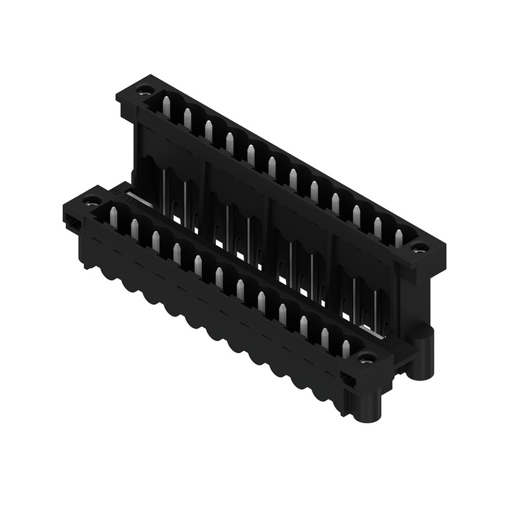 Weidmüller Leiterplattensteckverbinder 1829230000 Typ SLDV-THR 5.08/24/180FLF 1.5SN BK BX
