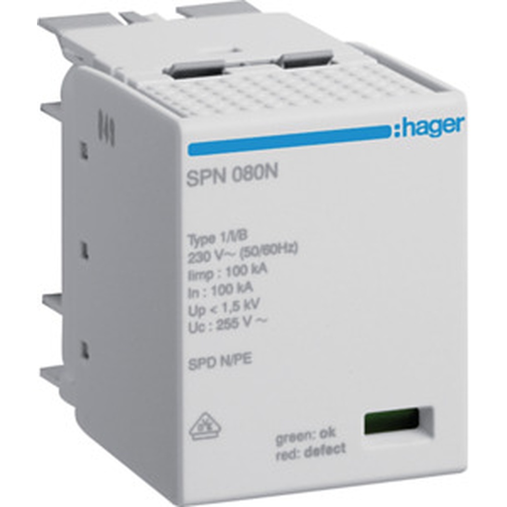 Hager Steckmodul SPN080N