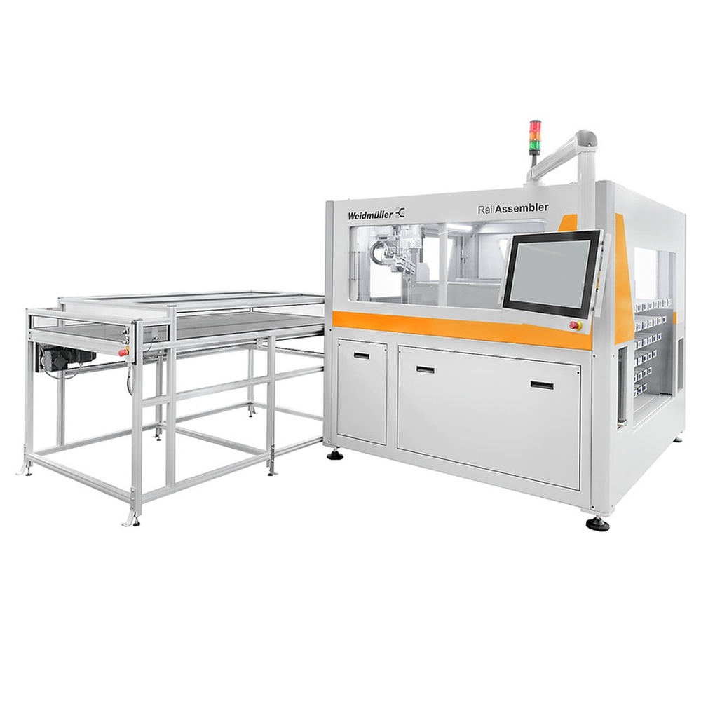 Weidmüller Automat f. Tragschienenbestückung 2738690000 Typ RAILASSEMBLER
