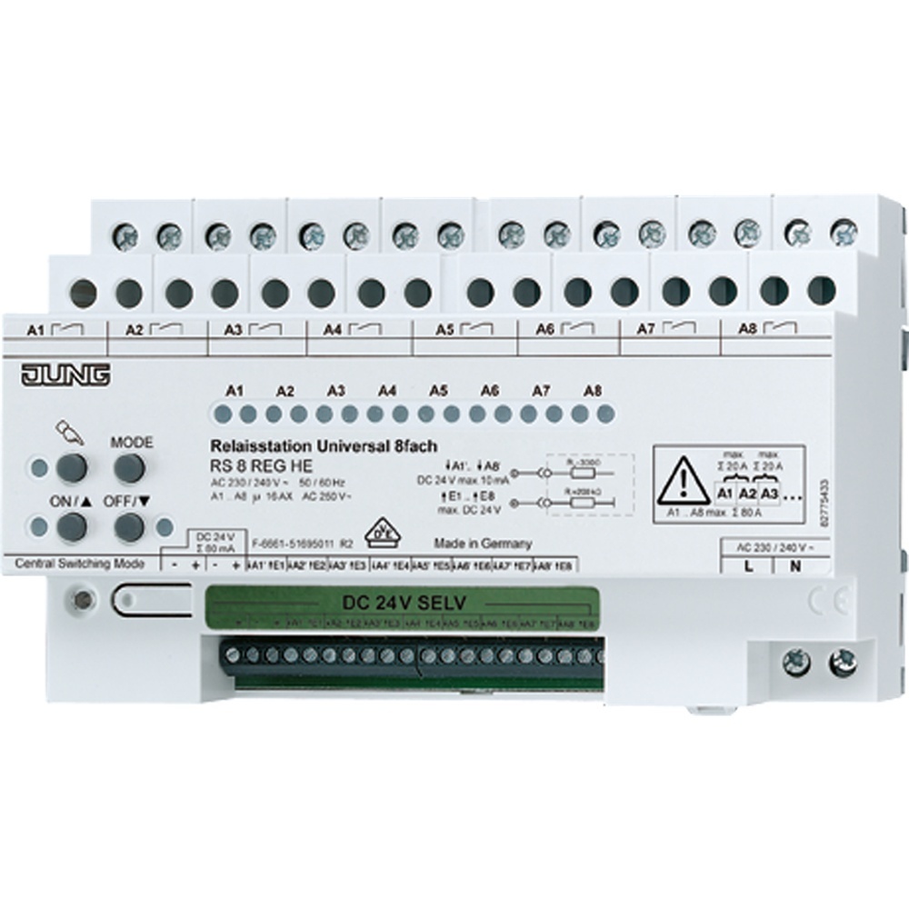 Jung Relaisstation RS 8 REGHE