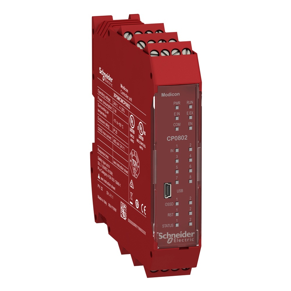 Schneider Electric Sicherheitscontroller XPSMCMCP0802