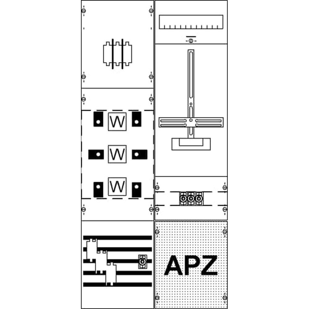 Striebel & John Mess Wandlerfeld 2CPX035092R9999 Typ KA4284