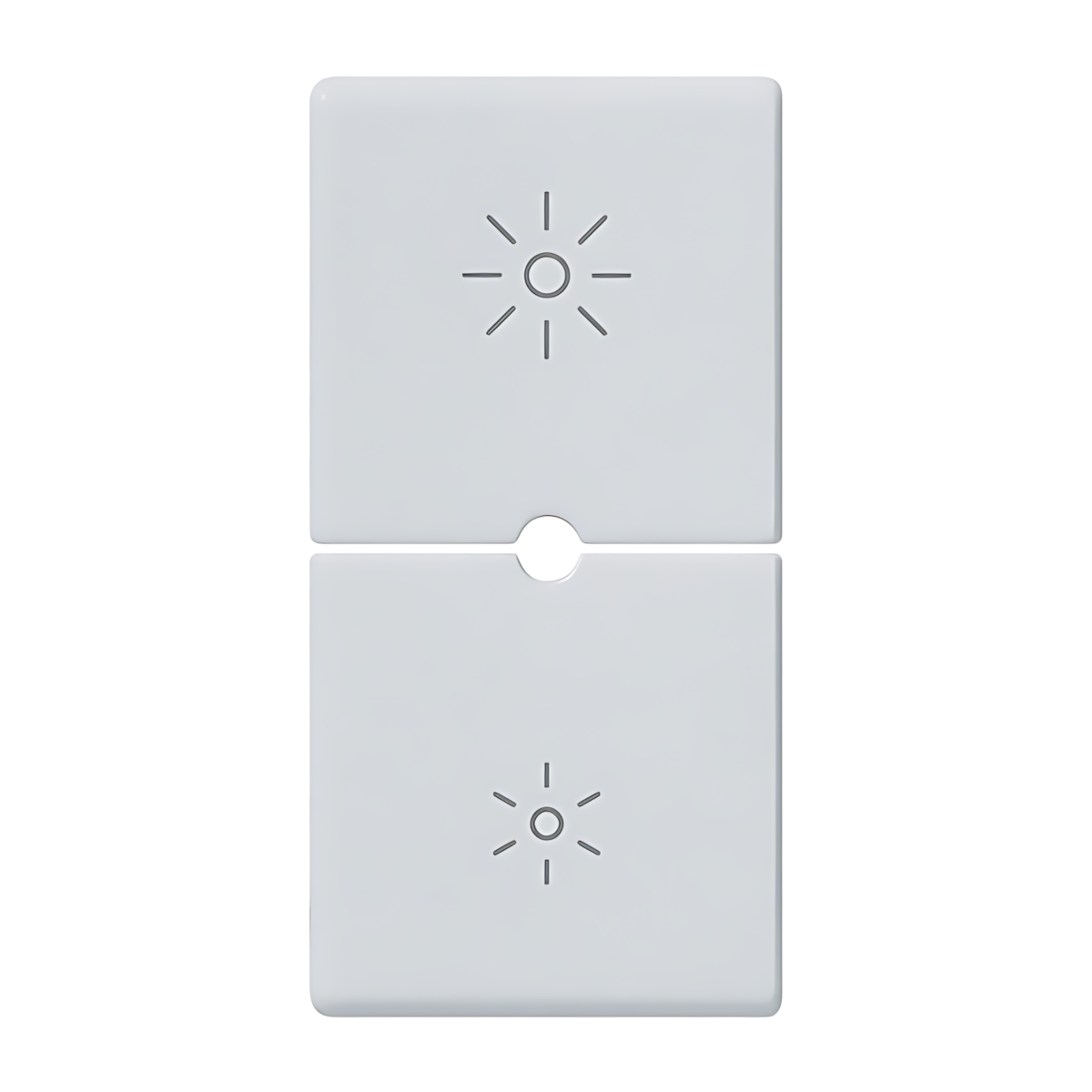 Vimar 2 Halb Tasten 14755.3.SL