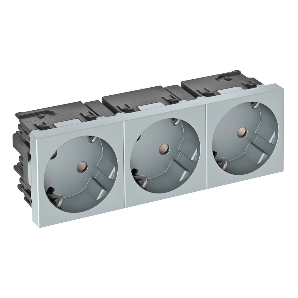 OBO Bettermann Steckdose 6120513 Typ STD-D3SC AL3