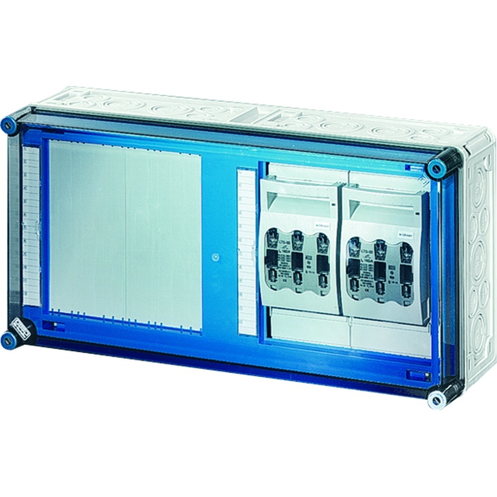 Hensel NH Sicherungslasttrennschaltergehäuse Mi 6428 Nr. 2000739