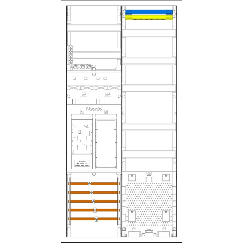 f-tronic Komplettschrank 7195050 Typ EHZ721APZL