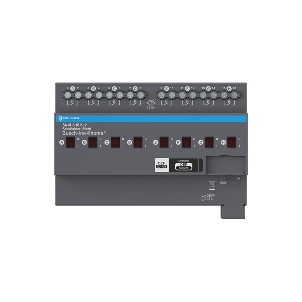 Busch-Jaeger Schaltaktor SA-M-8.16.2.12 Typ 2CDG510026R0021