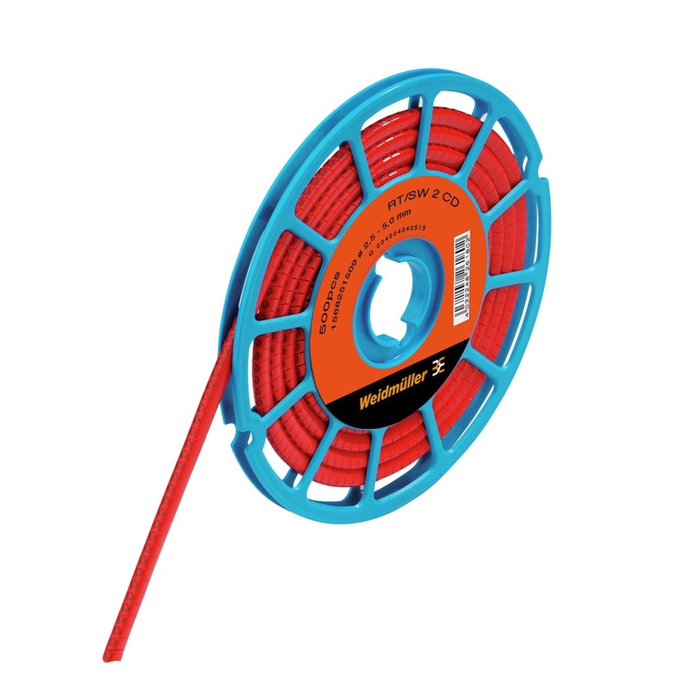 Weidmüller Kabelmarkierungssystem 1568251509 Typ CLI C 1-3 RT/WS 2 CD