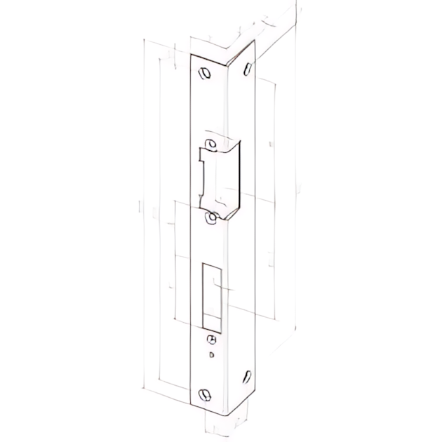 Assa Abloy Winkelschließblech -------08001-04