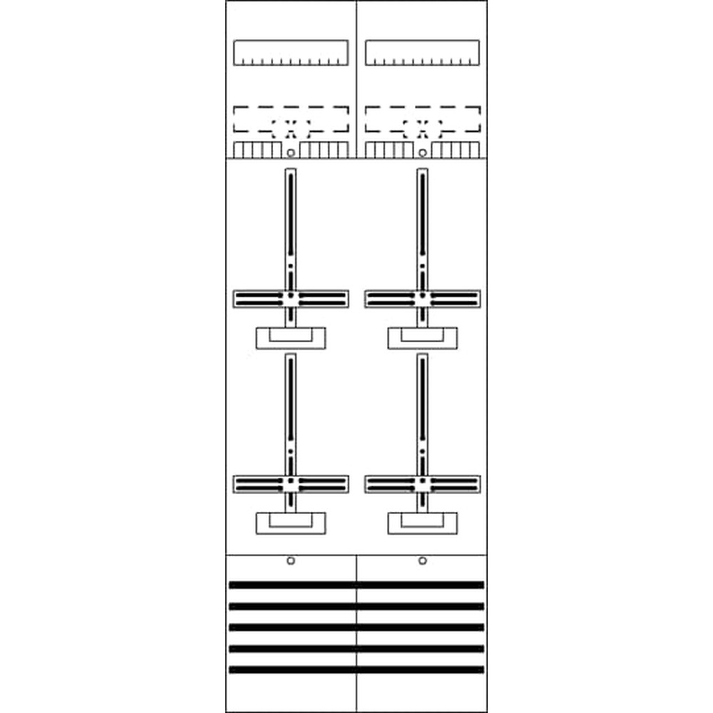 Striebel & John Zählerkomplettfeld 2CPX054157R9999 Typ DF29C4