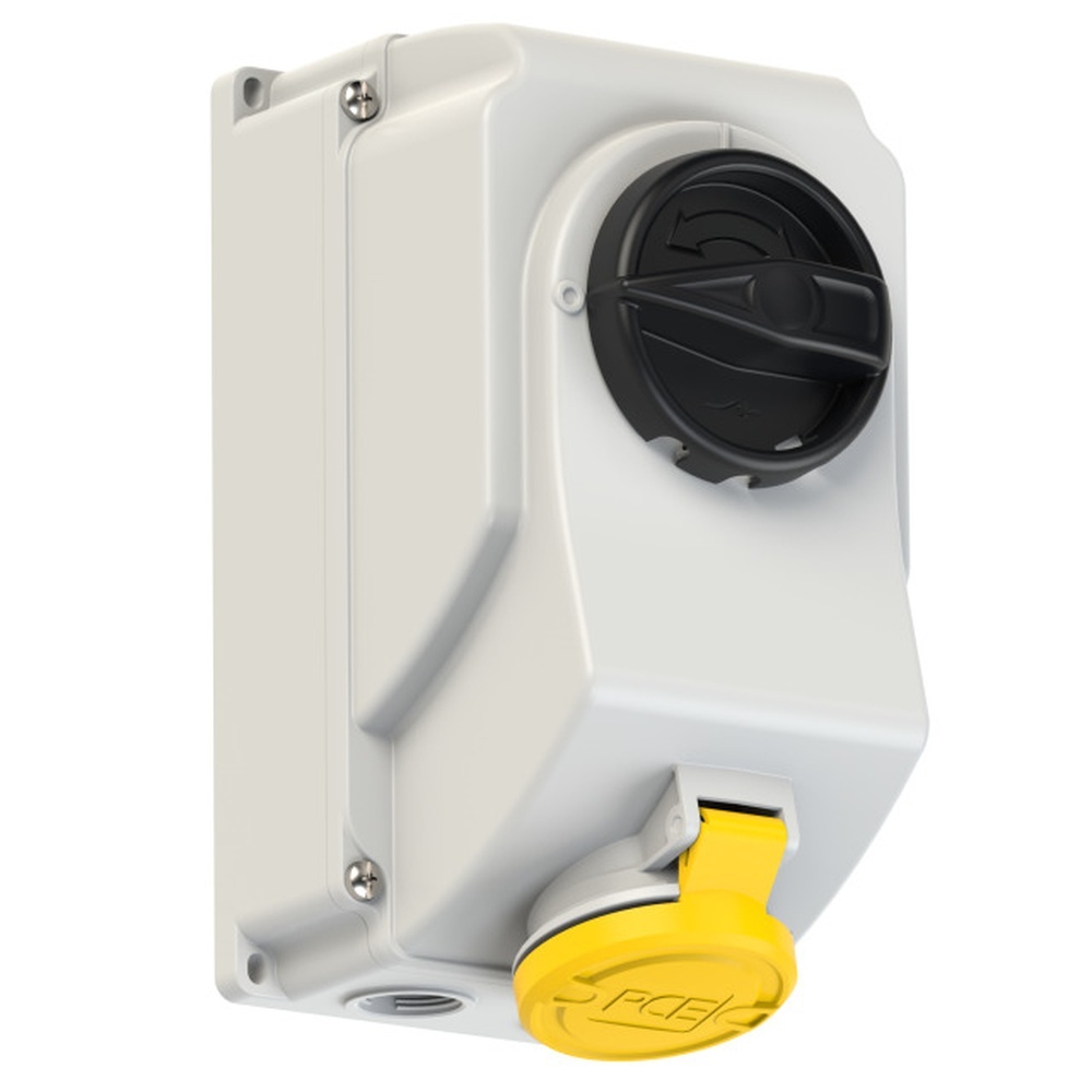 PC Electric Abschaltbare Wanddose 7514-4