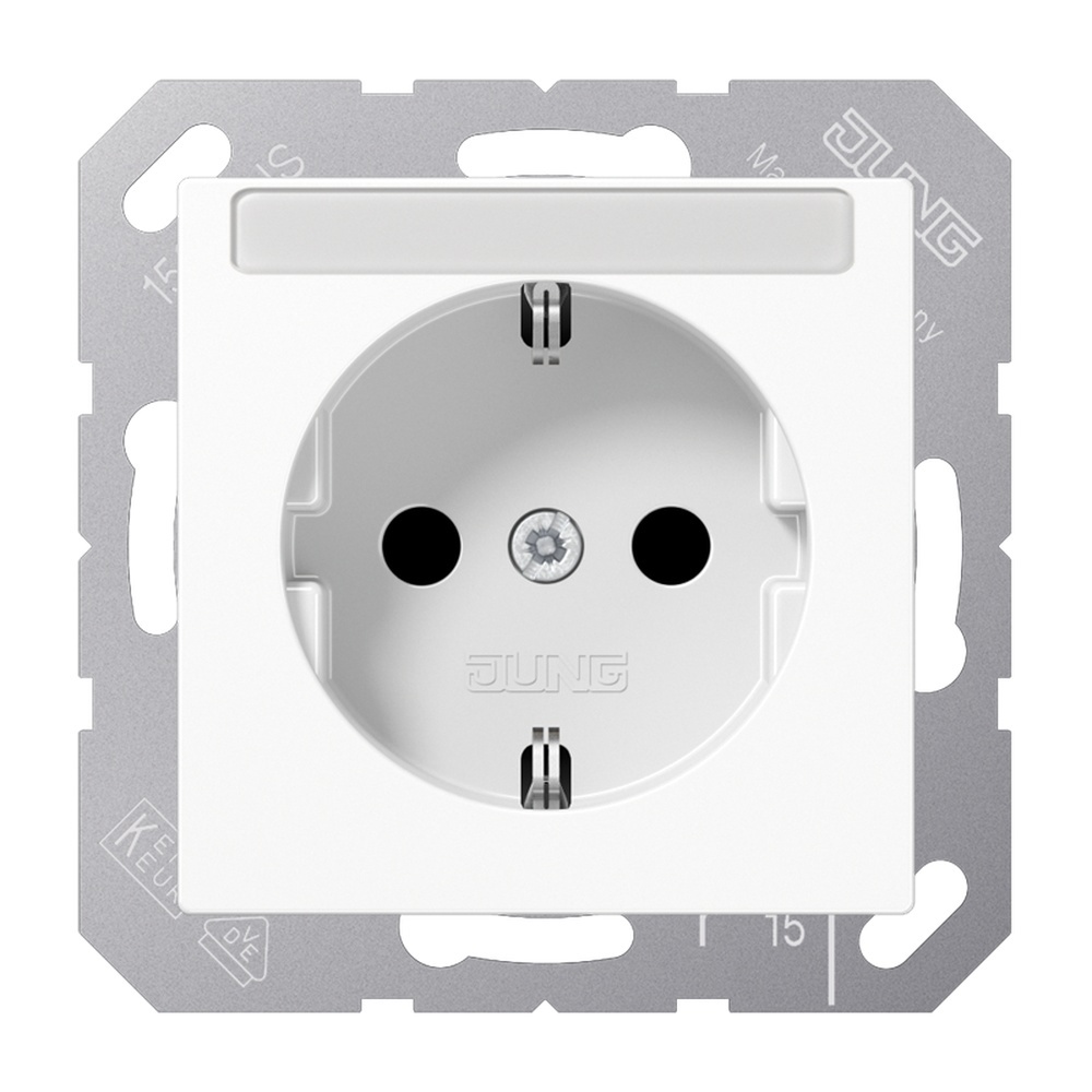 Jung Schutzkontakt Steckdose A 1520 BFKINA WW