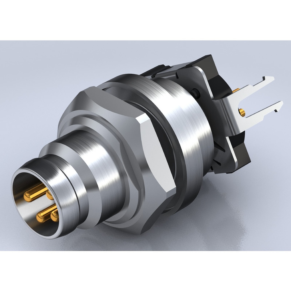 Weidmüller Rundsteckverbinder 2423640000 Typ SAIE-M8S-4S-H10TL