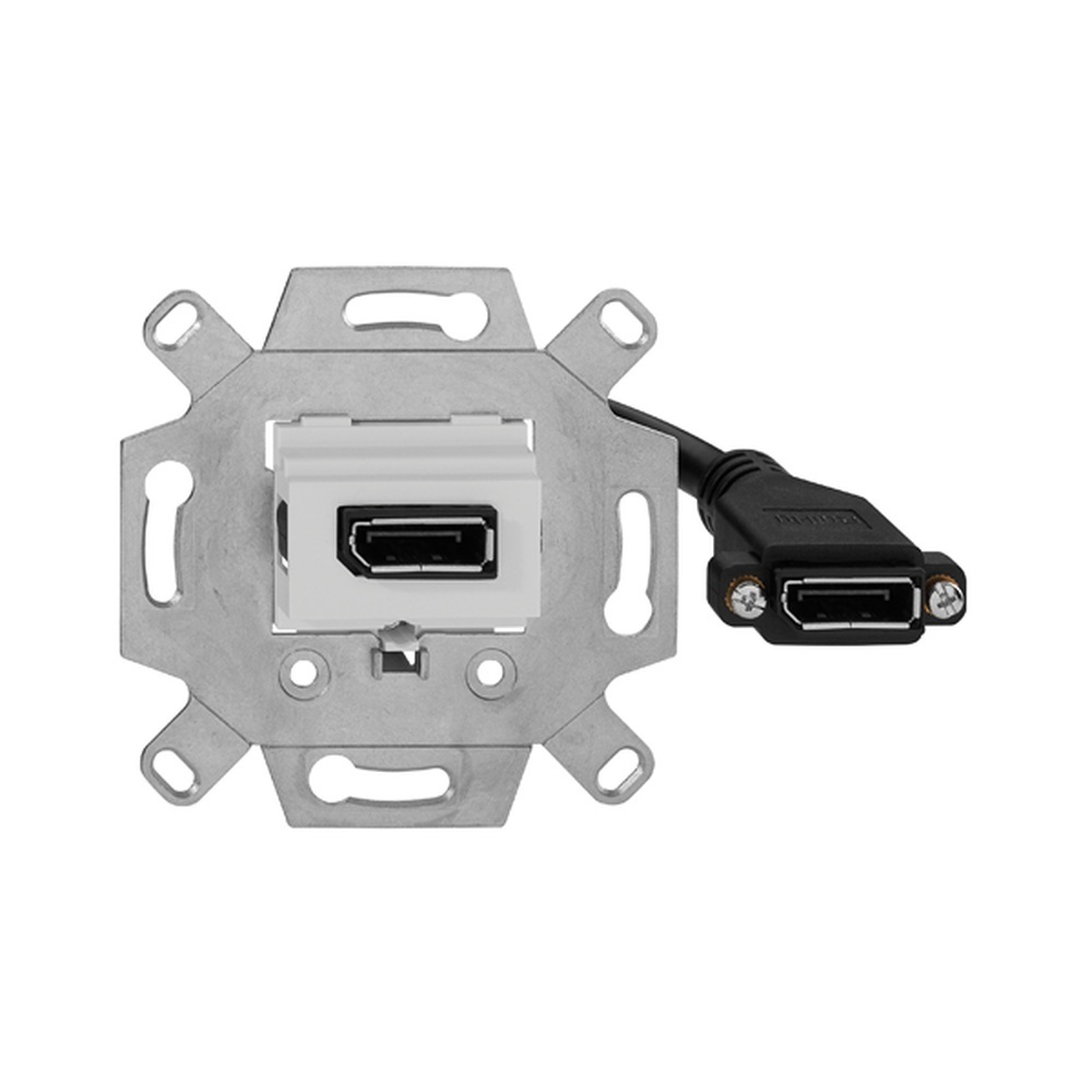 Rutenbeck DisplayPort Anschlussdose 17010500 Typ KM-DP KP Up 0 rw