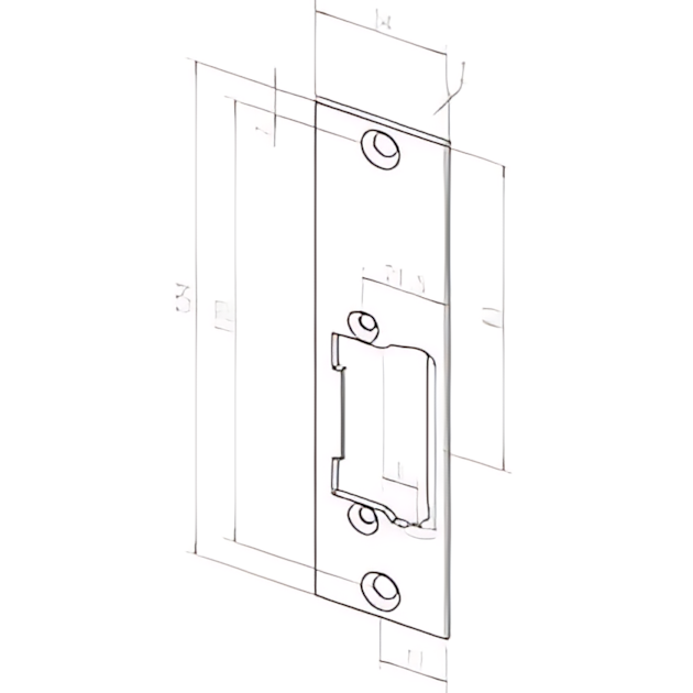 Assa Abloy Schließblech -------27102-05