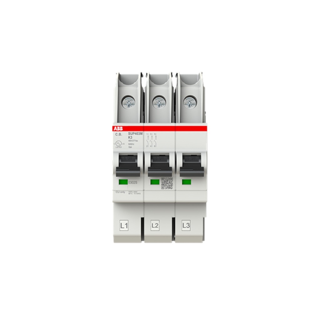 ABB Sicherungsautomat 2CCG000120R0001 Typ SUP403M-K3