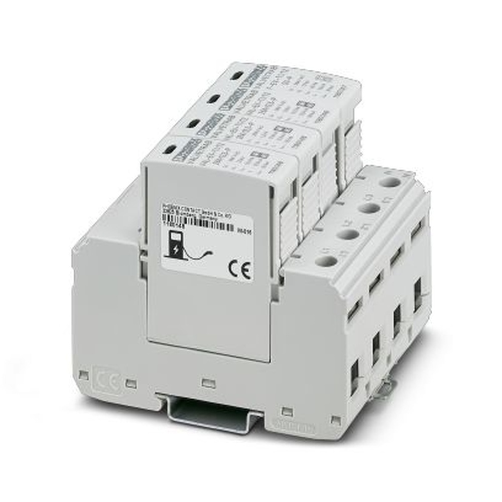 Phoenix Contact Blitzstrom Überspannungsableiter Typ 1 2 1180149 Typ VAL-EV-T1/T2 264/12.5/3+1