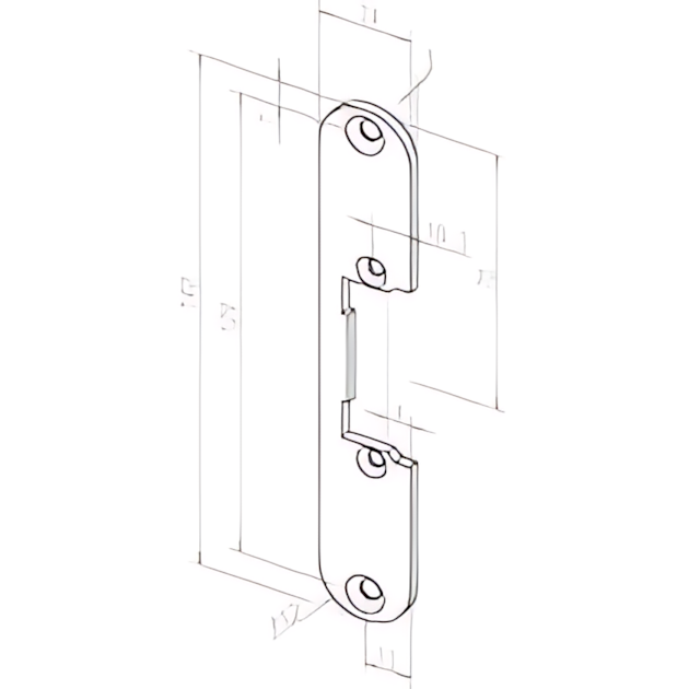 Assa Abloy Schließblech -------17302-01