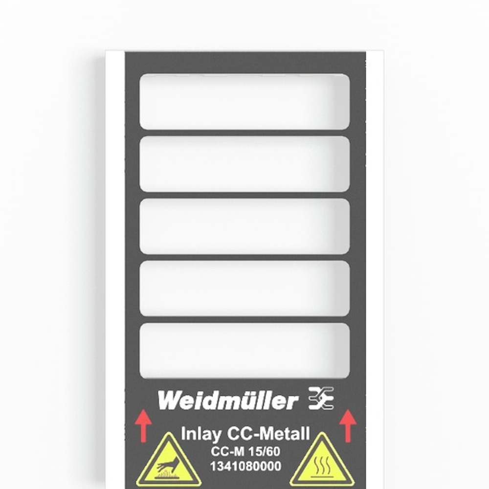 Weidmüller Gerätemarkierung 1474260000 Typ CC-M 15/60 2X3 AL SDR