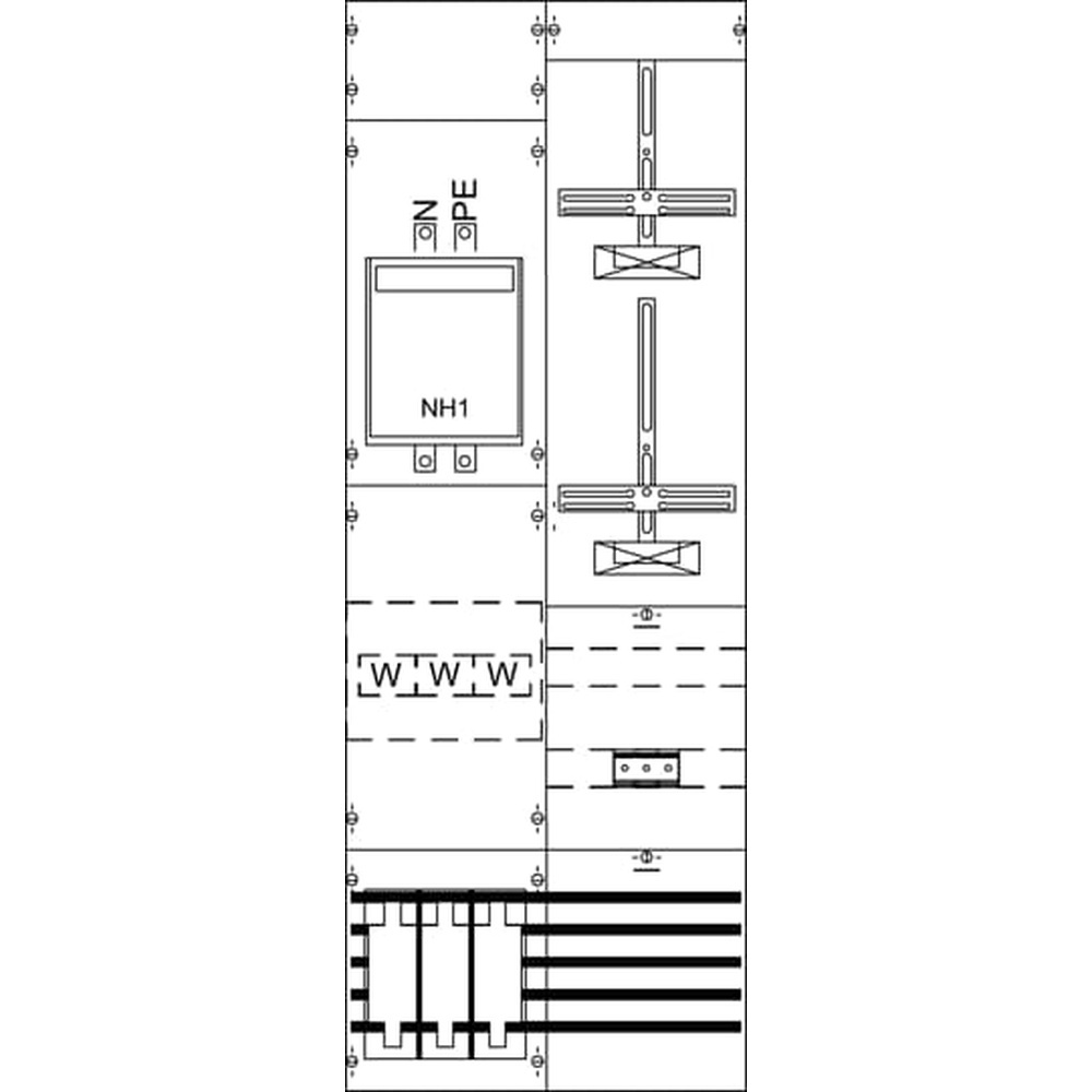 Striebel & John Mess-u. Wandlerfeld 2CPX033045R9999 Typ KA4237