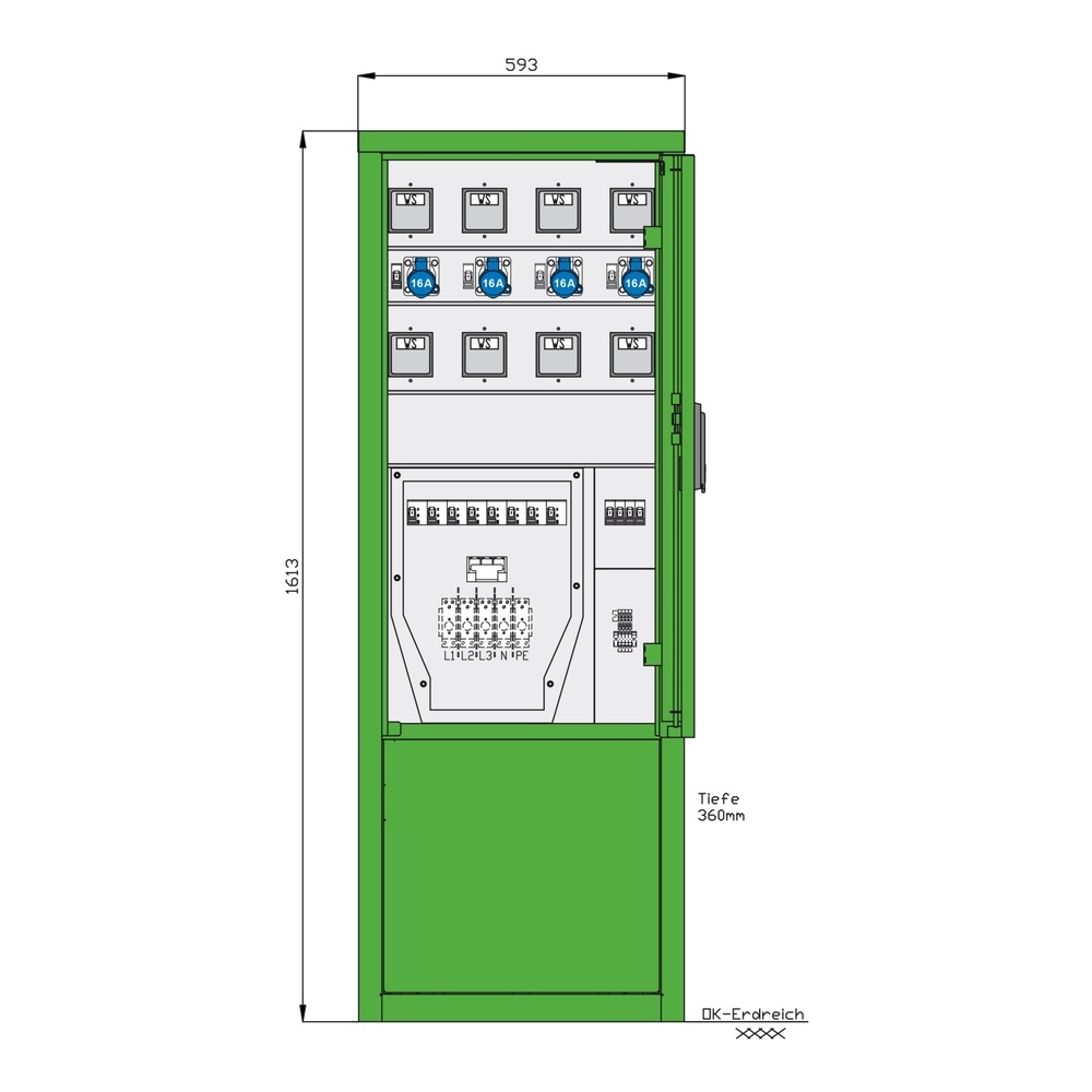 Walther-Werke Stromverteiler 84080700