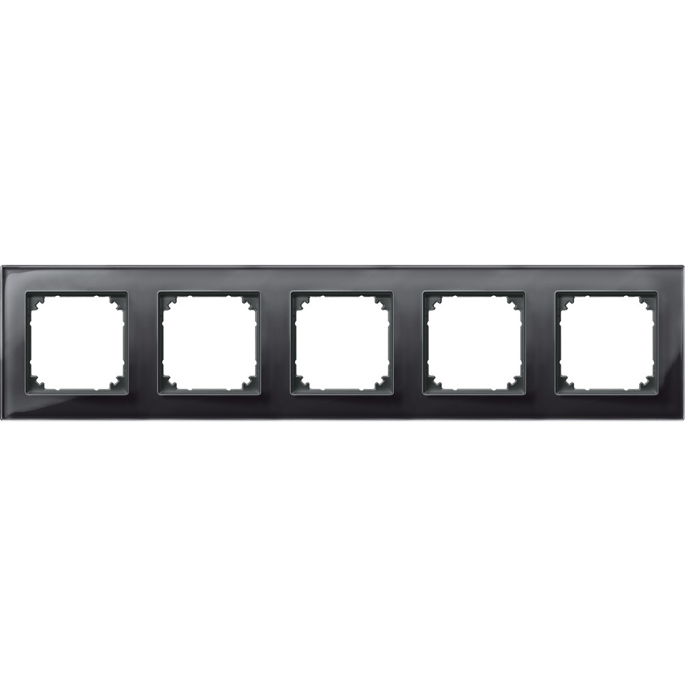 Merten Echtglasrahmen 5fach 489503