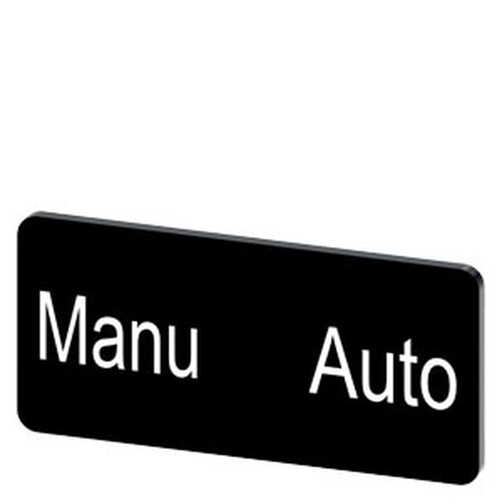 Siemens Bezeichnungsschild 3SU1900-0AC16-0GT0