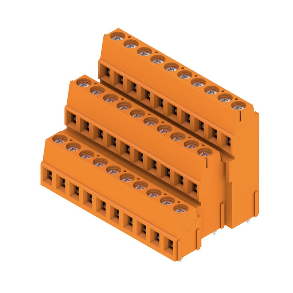 Weidmüller Leiterplattenklemme 1769700000 Typ LM3R 5.08/30/90 3.5SN OR BX