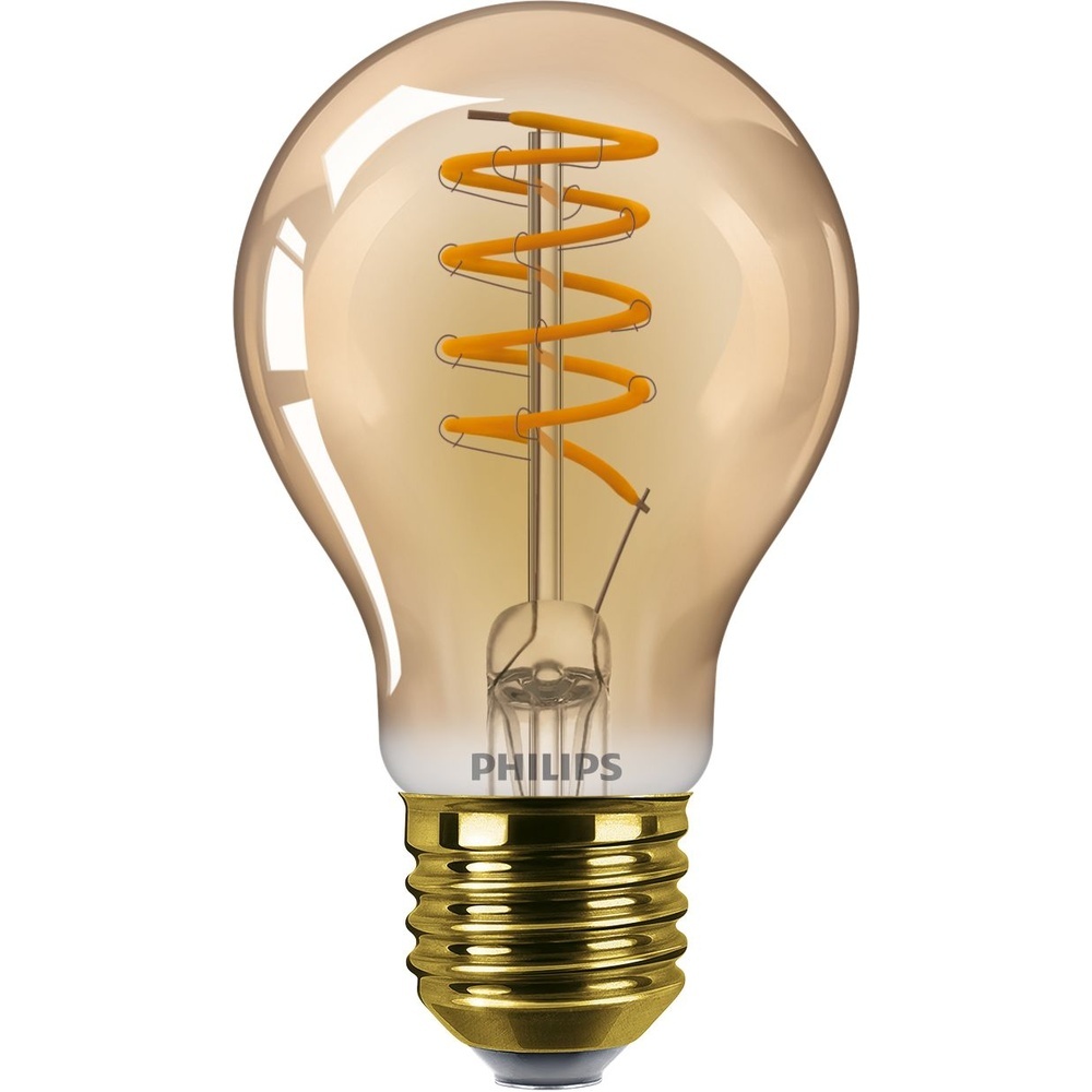 Signify Philips LED Glühlampe 31551800 Typ MAS VLE LEDBulbD4-25W E27 A60 GOLD SP G