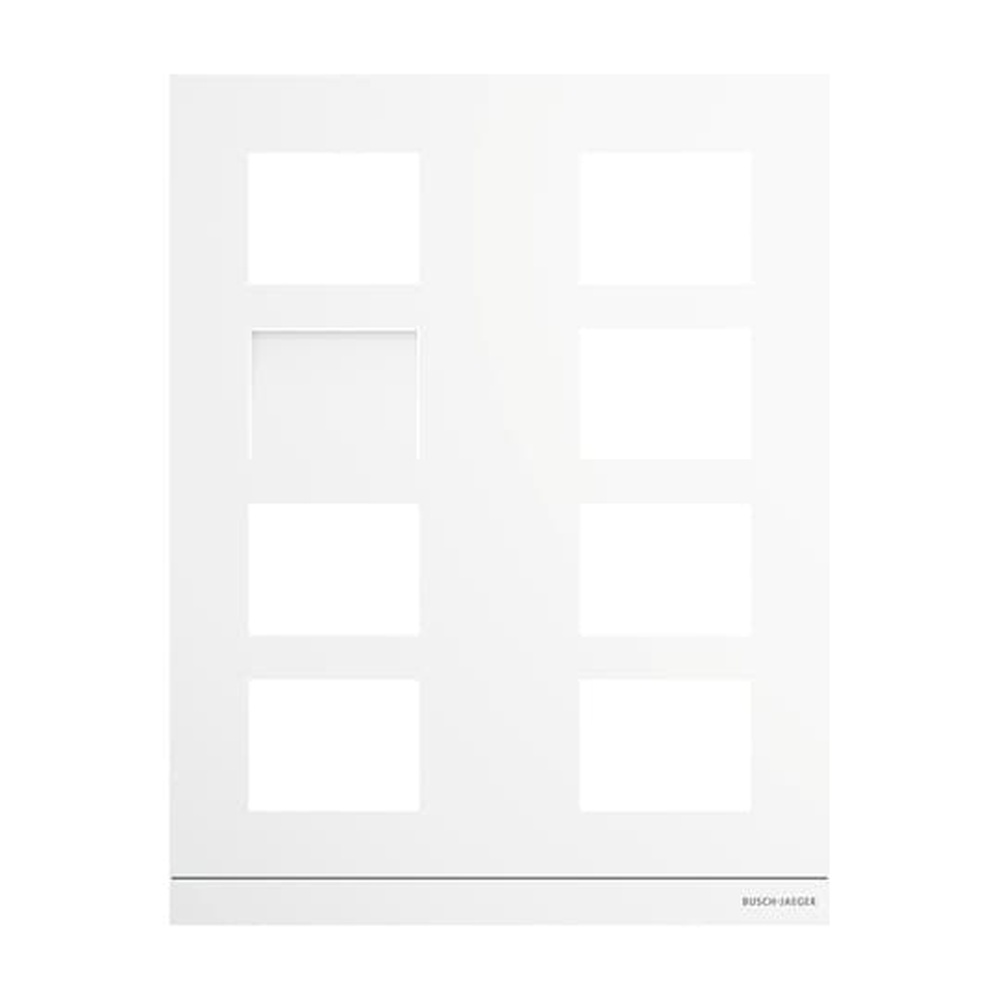 Busch-Jaeger Fronplatte Video 41388CF-W-03 Nr. 2TMA220160W0013