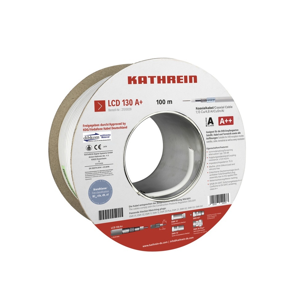 Kathrein Koaxialkabel 21510039 Typ LCD130A+