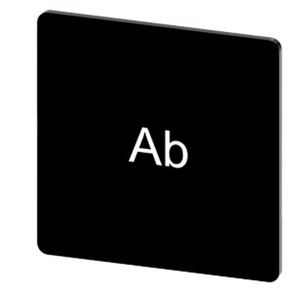 Siemens Bezeichnungsschild 3SU1900-0AE16-0AE0