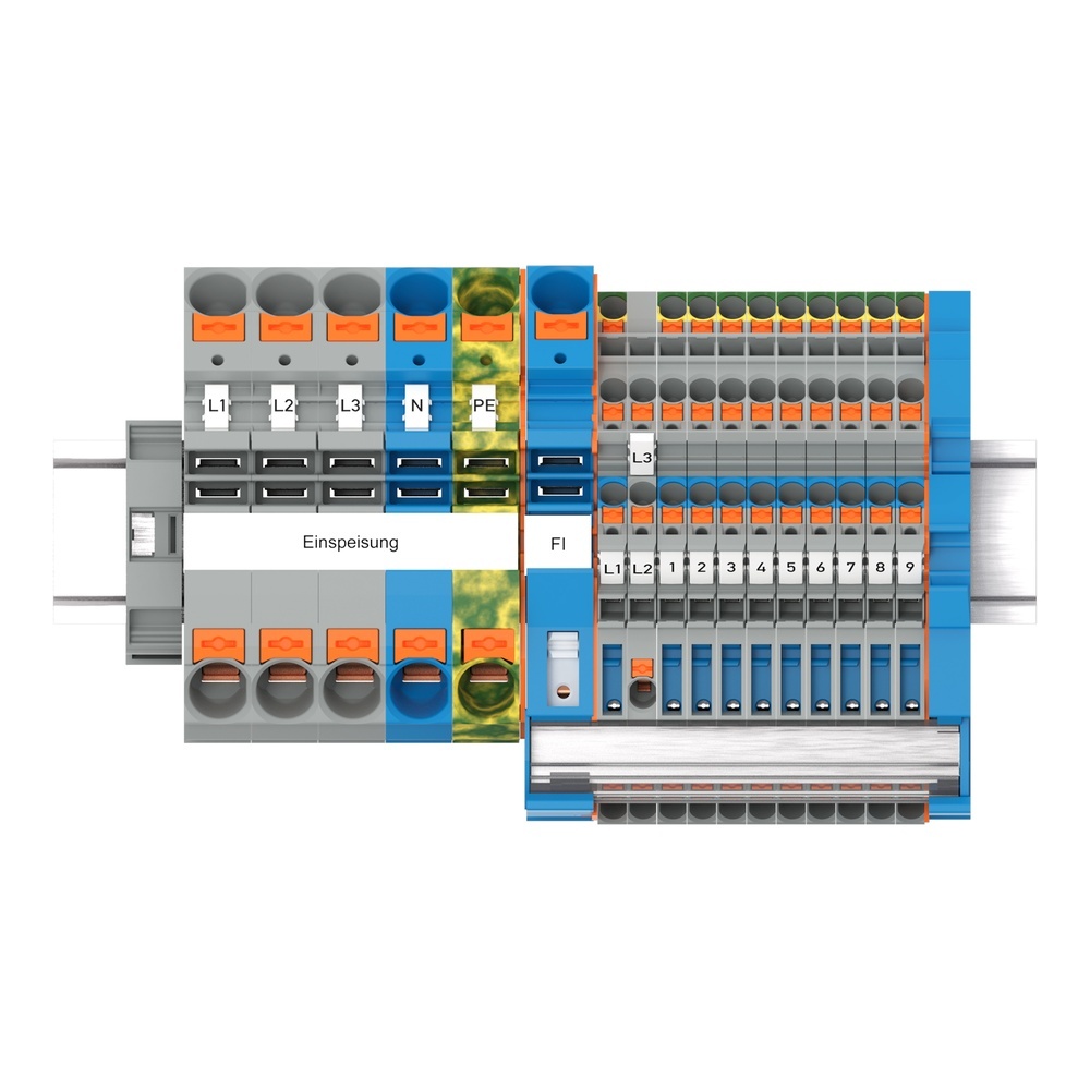Wago TOPJOB®S Unterverteiler Set 821-107