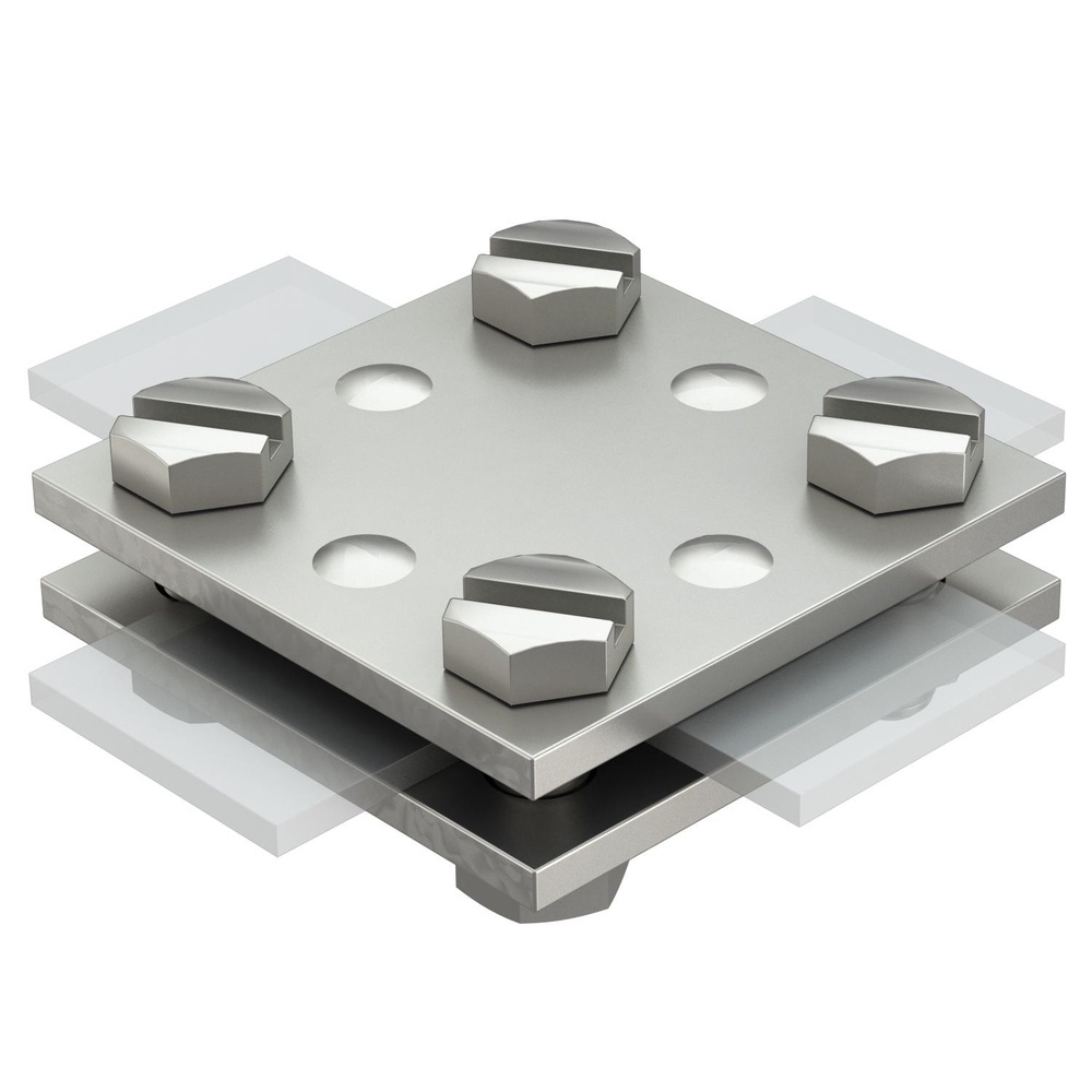 OBO Bettermann Kreuzverbinder 5314659 Typ 256 A-DIN 30 V4A