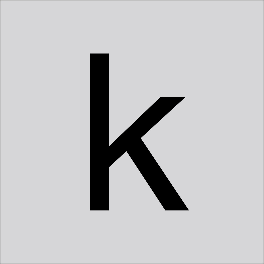 RZB Kleinbuchstabe 99222.013.K/K